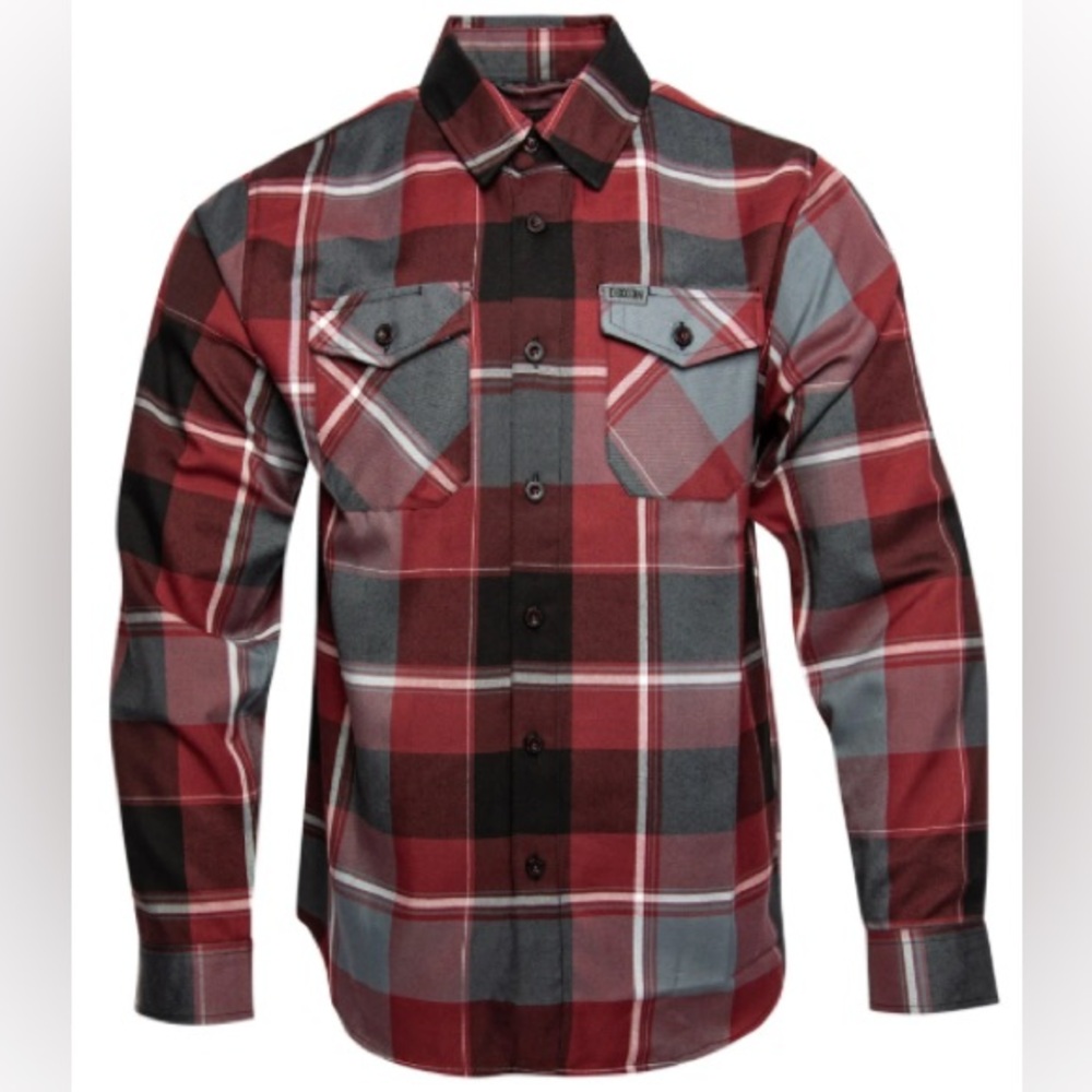 New DIXXON The Brick City Flannel Mens XL BNIB - Picture 2 of 2